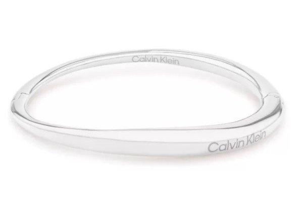 Calvin Klein Masszív női acél karkötő Elongated Drops 35000349