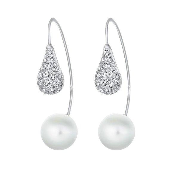 CRYSTalp Modern fülbevaló Swarovski kristályokkal és gyönggyel LuxePearl
42369.R
