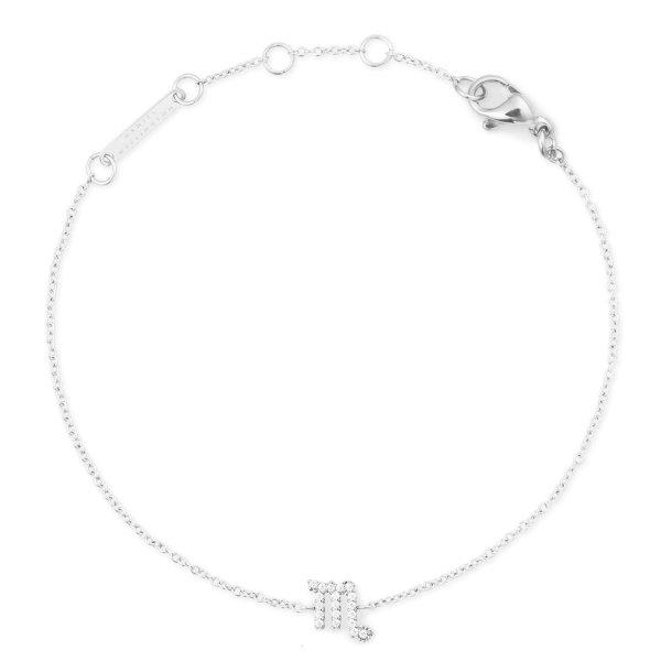 Daniel Wellington Acél lánc karkötő Skorpió Crystal Zodiac DW00400938