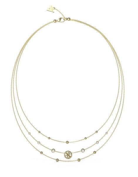 Guess Tripla aranyozott nyaklánc Perfect Illusion JUBN03376JWYGT