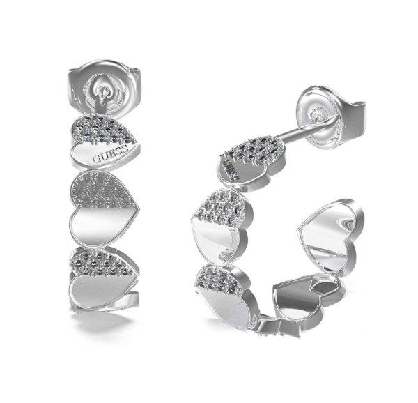 Guess Romantikus karika fülbevaló Lovely Guess JUBE03040JWRHT