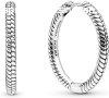 Pandora Kerek ezst flbeval Kgybr 299532C00