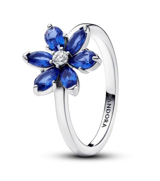 Pandora Ezüst gyűrű kék kristályokkal Csillogó virág Timeless 193000C01
58 mm