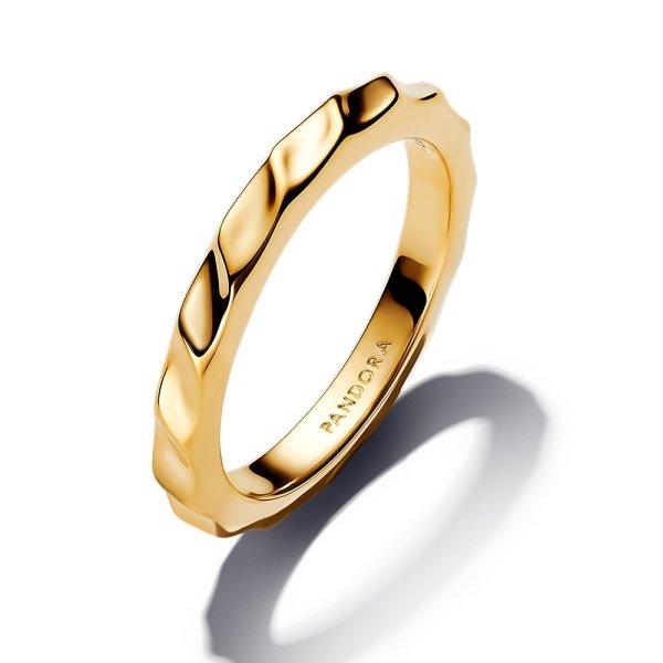 Pandora Modern aranyozott gyűrű Shine Essence 163885C00 56 mm