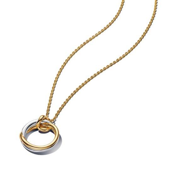 Pandora Elegáns bicolor nyaklánc Shine Essence 363882C00 45 cm