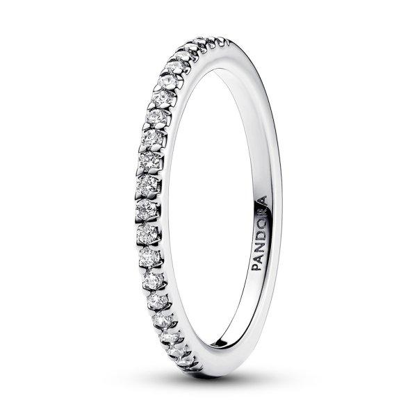 Pandora Elegáns ezüst gyűrű Timeless 192999C01 50 mm