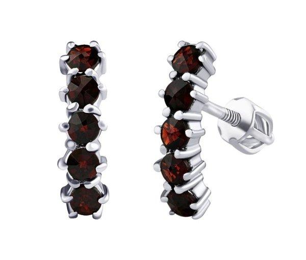 Silvego Ezüst fülbevaló Barno Brilliance Zirconia kővel SILVEGOB380188SEGR