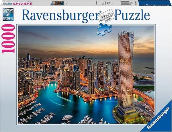 Ravensburger Puzzle 88904 – Dubai Marina, 1000 darabos kirakós, 14 éves
kortól