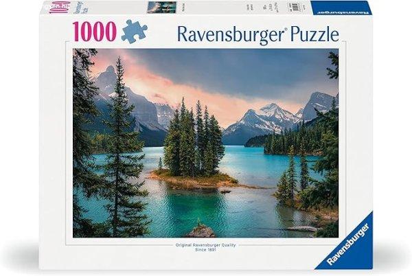 Ravensburger 1000 darabos puzzle – Kanada, Maligne-tó (Maligne Lake, 14 éves
kortól)