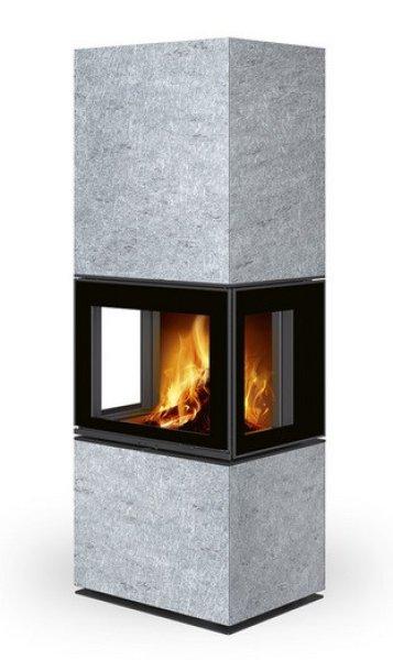 ROMOTOP LERA C GH HÁROM OLDALAS DESIGN KANDALLÓ ZSÍRKŐ BURKOLATTAL