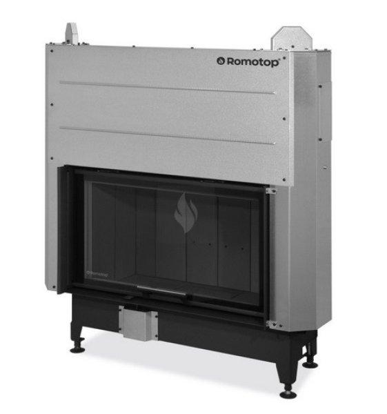 ROMOTOP HEAT 3G L 88.50.06 LÉGFŰTÉSES KANDALLÓBETÉT LIFTES FEKETE IGNITION
BÉLÉSSEL