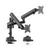 ACT AC8328 Dual monitor arm office solid pro, with mechanica