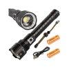 Katonai, nagy teljestmny zseblmpa Cree XHP160 LED-del