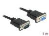 DeLock Serial Cable RS-232 D-Sub9 male to female with narrow