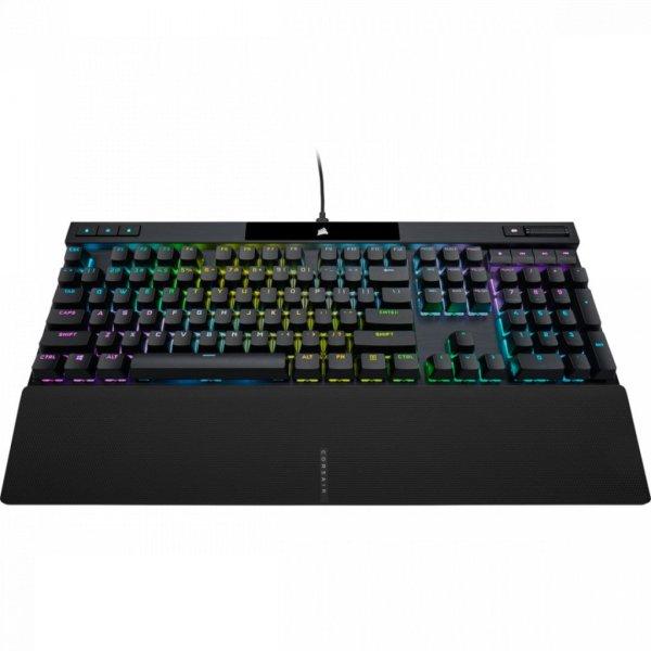 Corsair K70 Pro RGB Opti-Mechanicalus Gaming Keyboard with PBT Double Shot Pro
Keycaps Black US