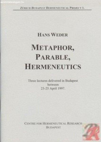 METAPHOR, PARABLE, HERMENEUTICS