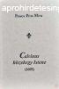 CALVINUS HISZEKEGY ISTENE (1609)