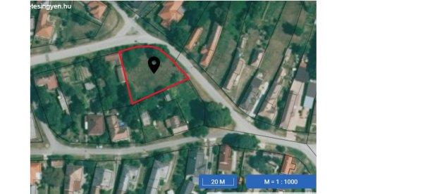 Eladó egy 1007 m2-es építési telek Zalszentgrót csendes utcájában