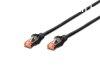 Digitus CAT6 S-FTP Patch Cable 2m Black