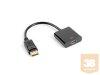 Lanberg adapter Displayport(M)->HDMI(F) 10cm