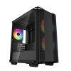 DeepCool Szmtgphz - CC360 ARGB (fekete, ablakos, 3x12cm
