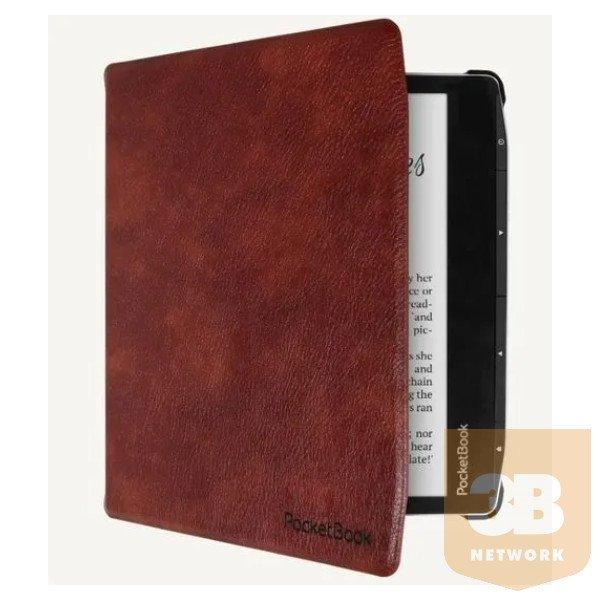 POCKETBOOK e-book tok - ERA Shell gyári Tok Barna