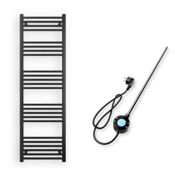 Törölközőszárító radiátor elektromos fűtőpatronnal 50 x 160 cm - Nero
Italia S-600W (fekete)