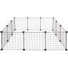 Bucky pet fence cage black packaging 1 pc