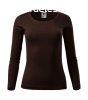 MALFINI Ni hossz ujj pl Fit-T Long Sleeve - Kvbarna |