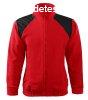 MALFINI Fleece fels Jacket Hi-Q - Piros | S