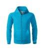 MALFINI Gyerek fels Trendy Zipper - Trkiz | 122 cm (6 ves