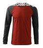 MALFINI Frfi hossz jj pl Street LS - Marlboro piros | 