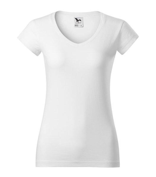 MALFINI Női póló Fit V-neck - Fehér | XL