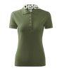 MALFINI Ni gallros pl Pique Polo - Khaki | L