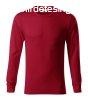 MALFINI Hossz ujj pl Resist LS - Marlboro piros | L