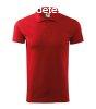 MALFINI Frfi puha gallros pl Single J. - Piros | XL