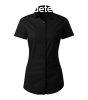 MALFINI Ni rvid ujj gallros ing Flash - Fekete | XL