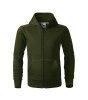 MALFINI Gyerek fels Trendy Zipper - Military | 146 cm (10 