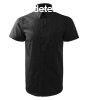 MALFINI Frfi rvid ujj gallros ing Chic - Fekete | XL