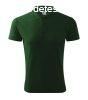 MALFINI Frfi gallros pl Pique Polo - Palackzld | 4XL