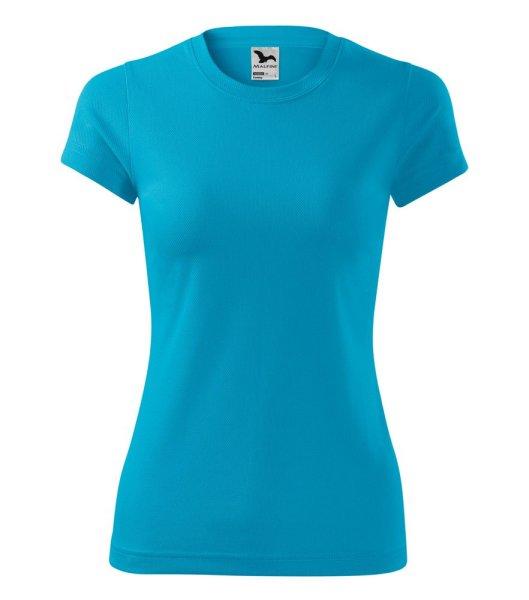 MALFINI Női póló Fantasy - Türkiz | 2XL