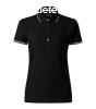 MALFINI Pique ni gallros pl Perfection plain - Fekete | 