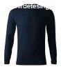 MALFINI Frfi hossz ujj pl Brave - Tengerszkk | 3XL