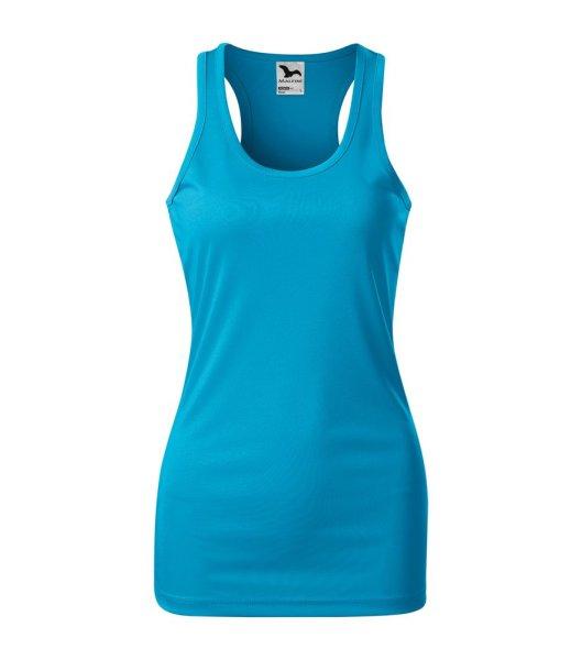 MALFINI Női felső Racer - Türkiz | 2XL