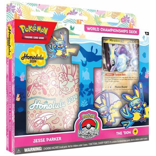Kártyajáték Pokémon TCG World Championships Deck 2024 (Jesse Parker)
Miraidon Ex (Pokémon)