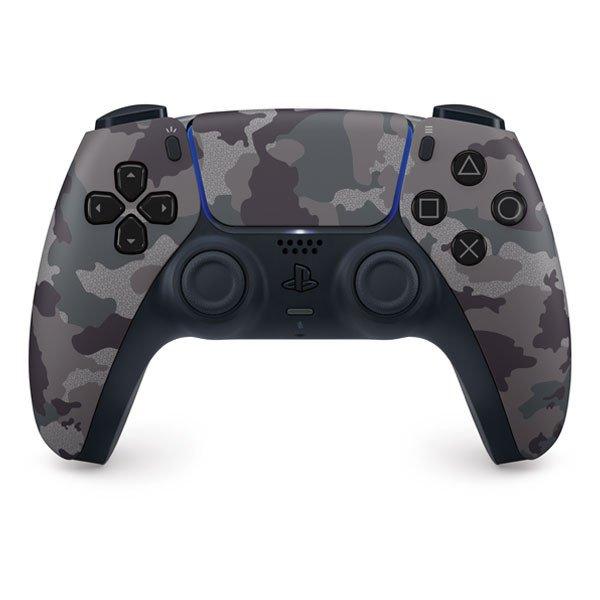 PlayStation DualSense Wireless Controller, grey camo