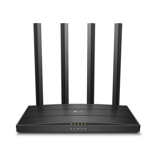 tp-link Archer C6 AC1200 Dual-Band Wi-Fi Router, 867Mbps at 5GHz + 300Mbps at
2.4GHz,  5 Gigabit Ports, 4  antennas, Bea
