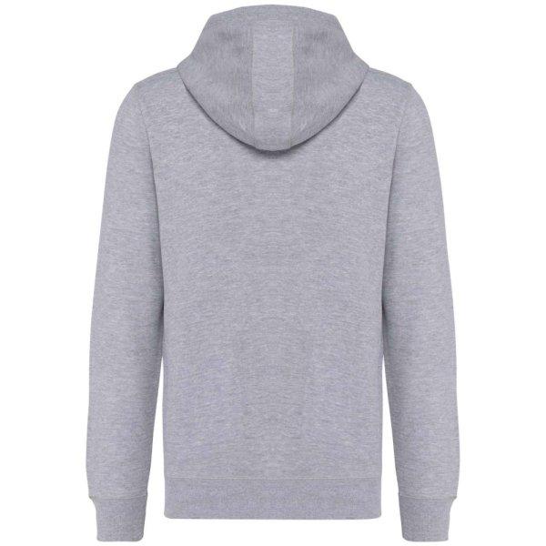 Uniszex cipzáros kapucnis vastag pulóver, Kariban KA4008, Oxford Grey-S