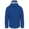 Frfi kapucnis softshell dzseki, Kariban KA413, Dark Royal B