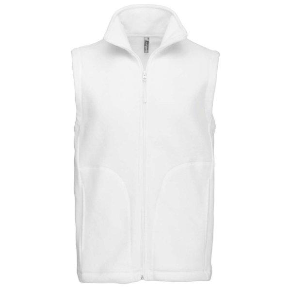 Férfi LUCA polár mellény, Kariban KA913, White-4XL